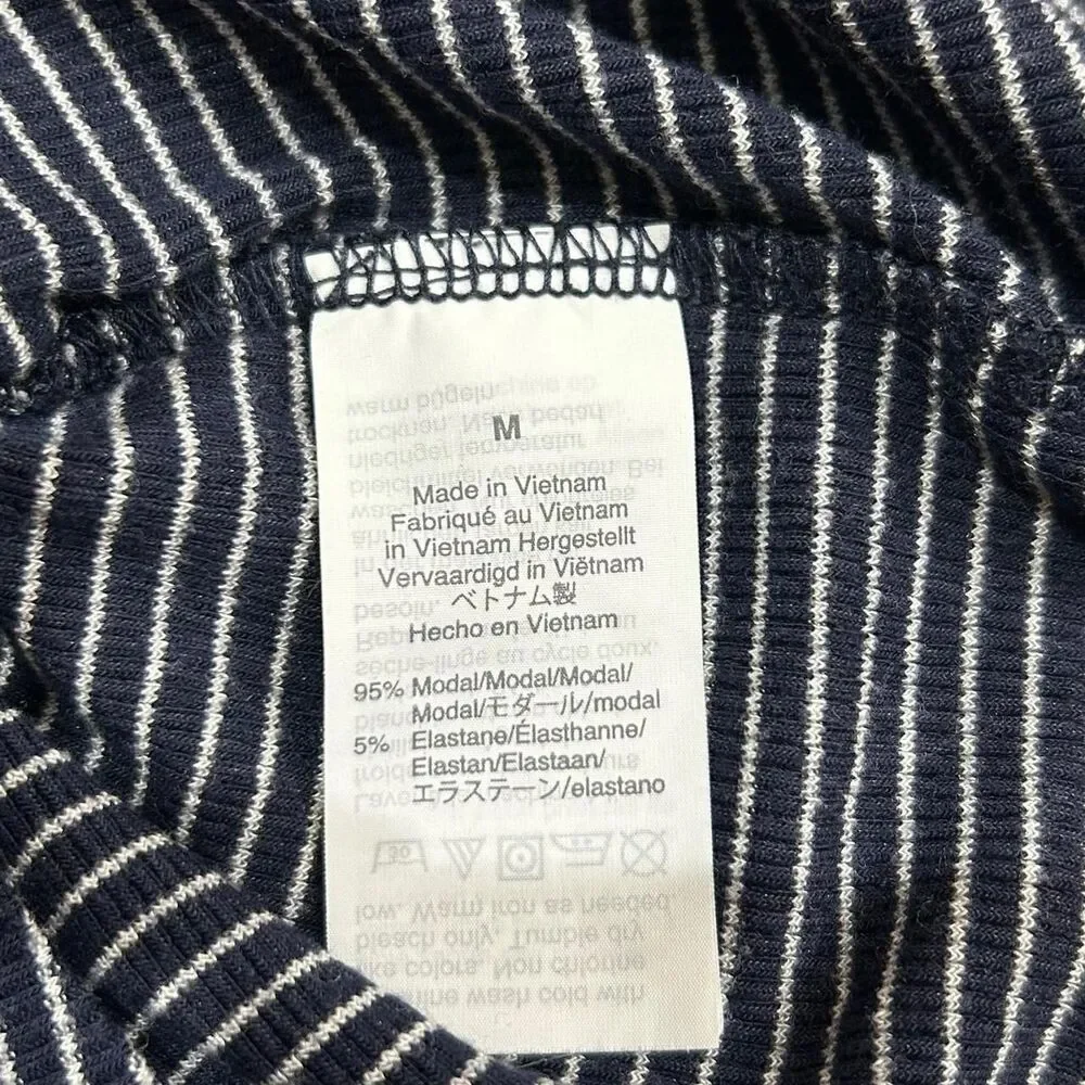 J. Crew Nautical Ribbed Henley Top - Picture 5 of 5